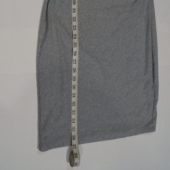 Theory Jovainna Ruched Grey‎ Dress - Size M - Picture 4 of 10